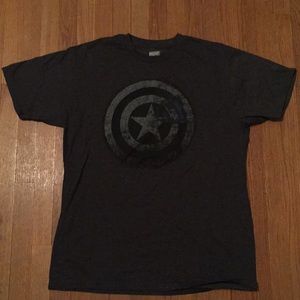 Marvel Captain America Winter Soldier Shirt Mens L